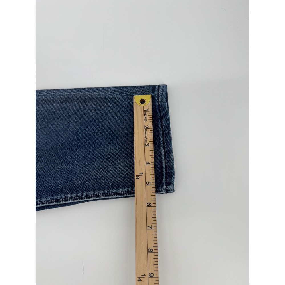 Seven7 Skinny Easy Fit Jeans Womens 10 Medium Wash Blue Denim Stretch Mid Rise - Picture 10 of 10
